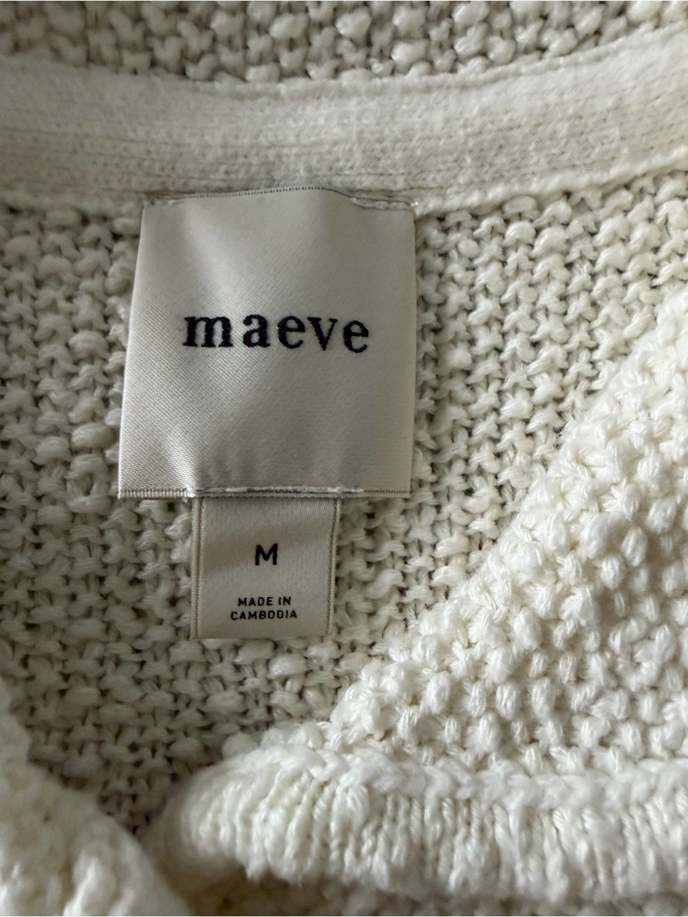 🍅Anthropologie Short-Sleeve Collared Cardigan Sweater Maeve Medium - Picture 7 of 14